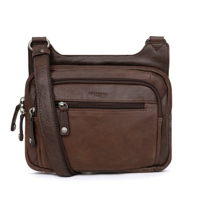 Sac reporter  Cuir INSTINCT HEXAGONA