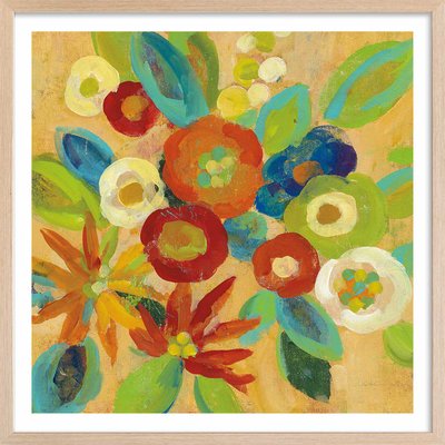Poster flower market HEXOA