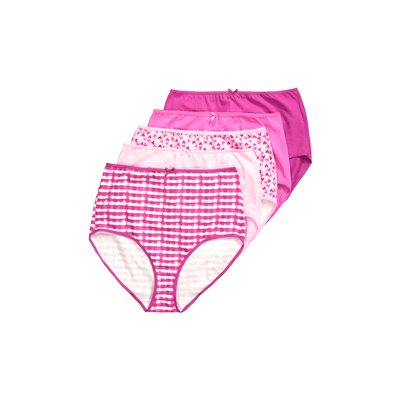 Lot de 5 culottes maxi, taille haute ULLA POPKEN