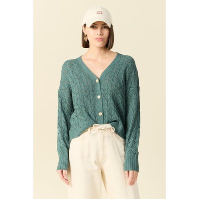 Gilet manches longues ajouré BONOBO