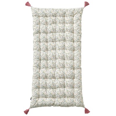 Matelas de sol avec pompons FLEURETTES VERTBAUDET