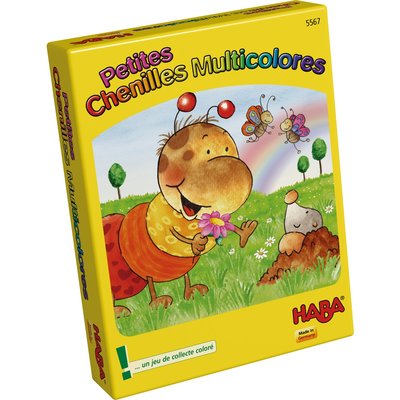 Jeu Petites chenilles multicolores HABA