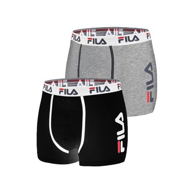 Lot de 2 Boxers coton Uni FU5040 FILA