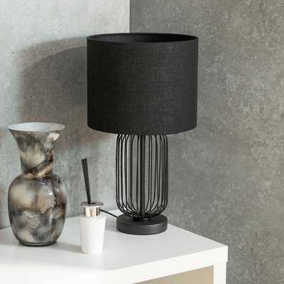 Set of 2 of Black Metal Table Lamps SO'HOME