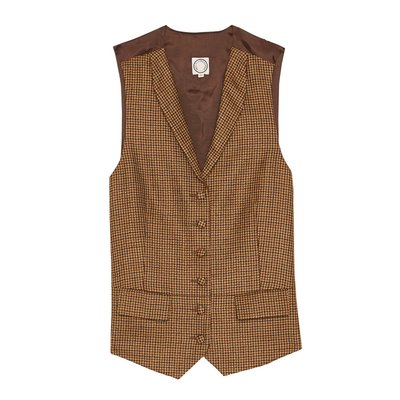 Gilet Robinson pied-de-poule INES DE LA FRESSANGE PARIS