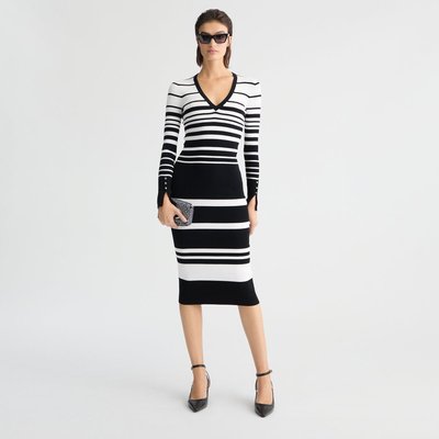 Robe en tricot à rayures LIU JO