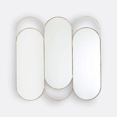 Miroir triptyque laiton, Alama LA REDOUTE INTERIEURS