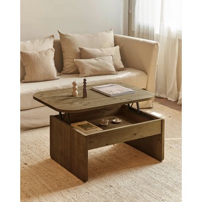 Table basse élévatrice en bois - PALMIRA HANNUN