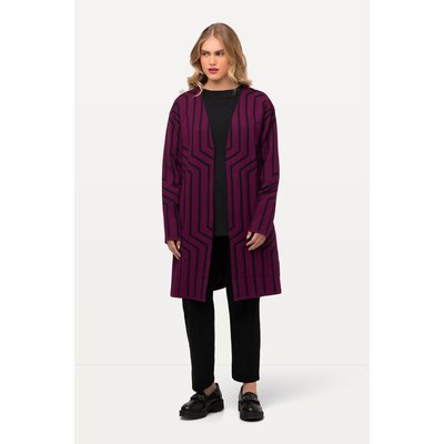 Cardigan à col en V et manches longues ULLA POPKEN