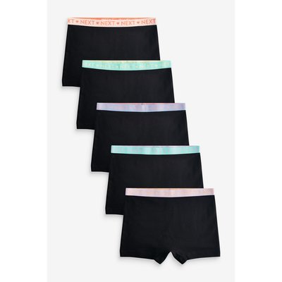 Shorts avec taille couleur vive, lot de 5 NEXT