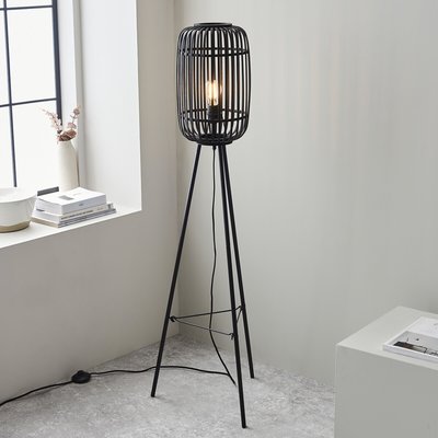 Millie Bamboo Cage Floor Lamp SO'HOME