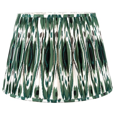 Isadora Ikat Pattern Gathered Pleat Tapered Shade ÉDITÉ