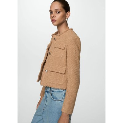 Mango veste marron La Redoute