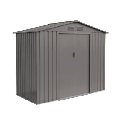 Abri de jardin métal 2,71m² avec kit d'ancrage HOUTLAND SWEEEK