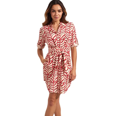 Robe estivale manches mi-longues MOAIS SELMARK MARE