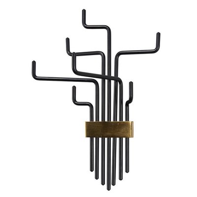 Porte-manteau mural métal design industriel  Pipes HOUSE DOCTOR