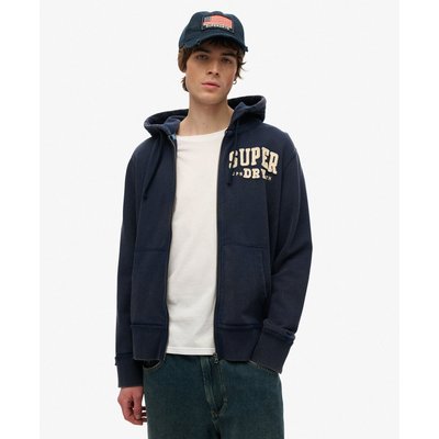 Sweat à capuche zippé Vintage Athletic SUPERDRY