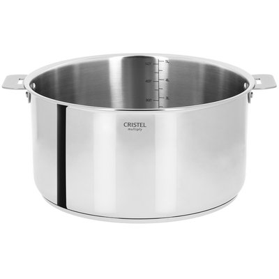 Faitout inox  amovible CASTELINE CRISTEL
