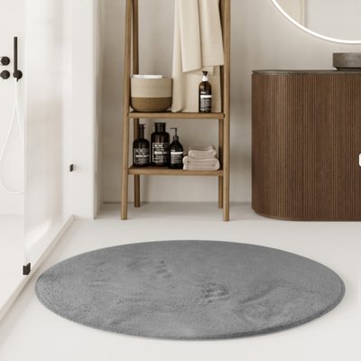 Tapis de bain ultra-doux tufté rond Ø 90 , EMIL WECON HOME