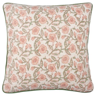 Delphine Floral Piped Filled Cushion PAOLETTI