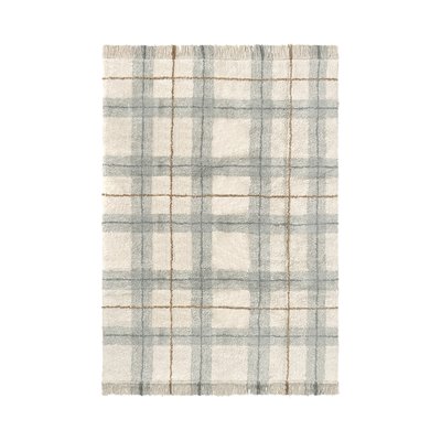 Tapis lavable rectangulaire à carreaux WOUF WOUF LORENA CANALS