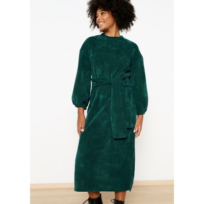 Robe sweat en velours LOLALIZA