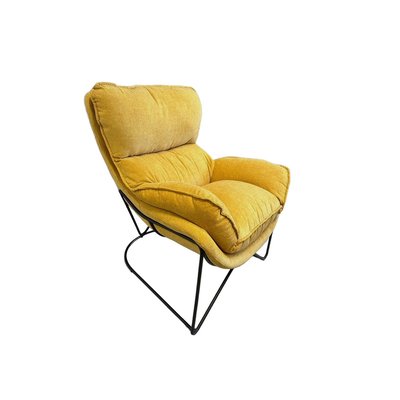 Fauteuil en velours - EASY MATHI DESIGN