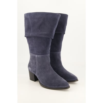 Bottes Slouchy en cuir suédé et , pied large ULLA POPKEN