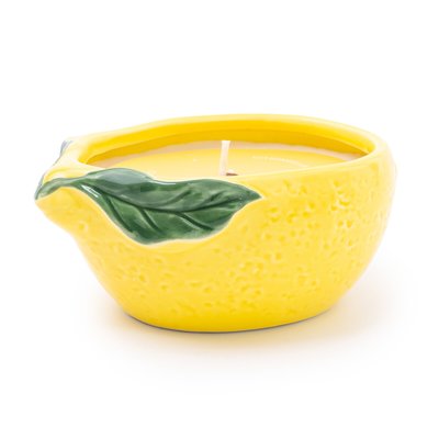 Lemon Ceramic Candle SO'HOME