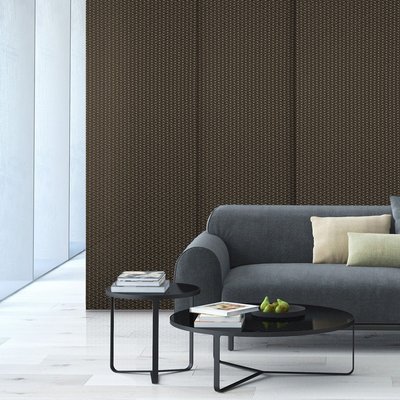 Panneau japonais tamisant gold jacquard 50cm MADECOSTORE
