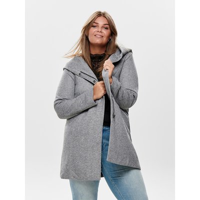 Manteau gris femme capuche cheap