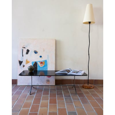 Table basse contemporaine Donna N°1109 - Bon état DEBONGOUT