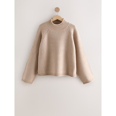 Pull en maille à col cheminée NEXT