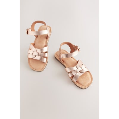 Sandales tissée en cuir NEXT