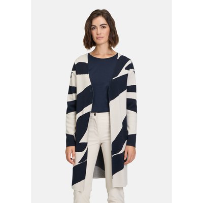 Manteau en maille à motif jacquard BETTY BARCLAY