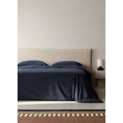 Housse de couette 100 % coton popeline garment-dyed Lit 90 cm MANGO HOME