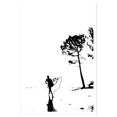 Poster landes lou surfou HEXOA
