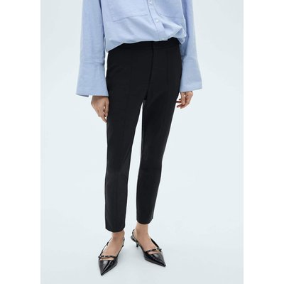 Pantalon droit coton MANGO