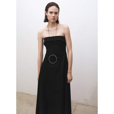 Robe évasée bustier MANGO