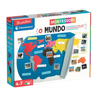 Brinquedo "Montessori - O mundo Clementoni education", CLEMENTONI CLEMENTONI