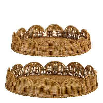 Plateau Eleta Marron clair MICA DECORATIONS