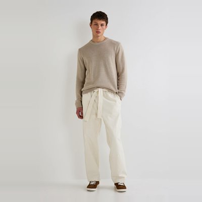 Pantalon large en coton MONOPRIX