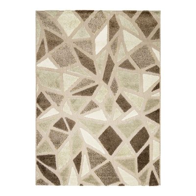 Tapis salon DEHORS-DEDANS CUBISME THE DECO FACTORY