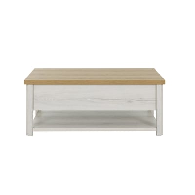 Table basse relevable avec rangement MANOSQUE GAMI