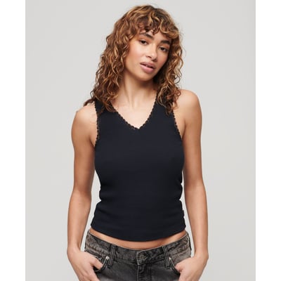 Débardeur avec liseré en dentelle Athletic Essentials SUPERDRY