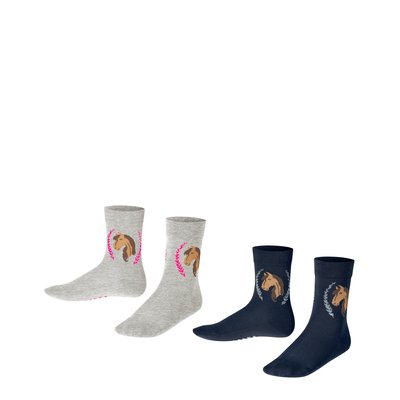 Chaussettes Horse 2-Pack Coton FALKE