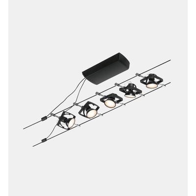 Kit Câbles Wire 5 X 10w Noir PAULMANN