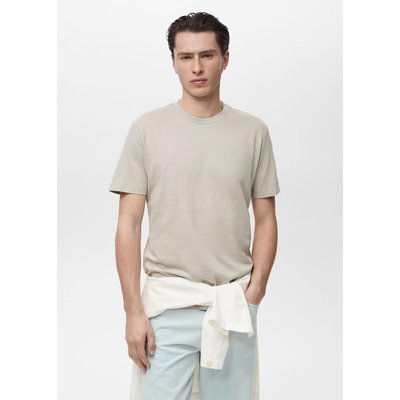 T-shirt slim-fit 100 % coton MANGO MAN