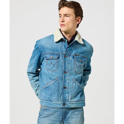 Veste en jean imprime La Redoute