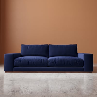 Denver Easy Velvet 2/3/4 Seater Sofa SWOON